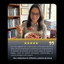 Dra. Valentina M. (Cliente y due&ntilde;a de Kora)