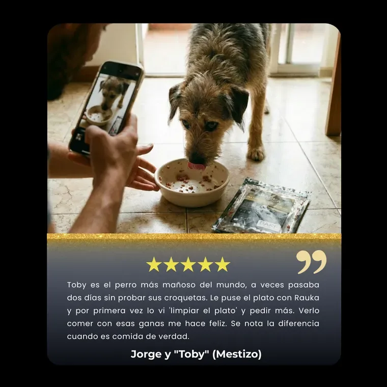 Jorge y "Toby" (Mestizo)
