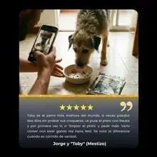 Jorge y "Toby" (Mestizo)